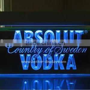Custom Clear Acrylic Led Name Plate Sample thumbnail-3