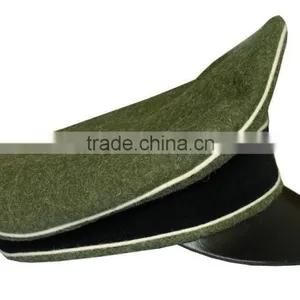 WW2 German Elite Officer Visor Cap Hat thumbnail-2