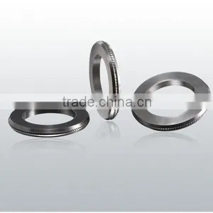 Super Various Diameter High Speed Wire Tungsten & Cemented Carbide Pinch Roll Ring Ring Blue thumbnail-3
