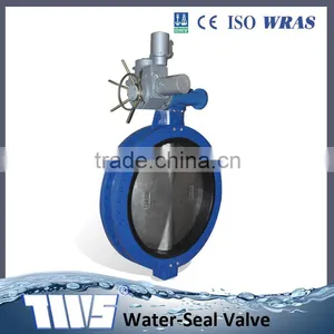 Ductile Iron Body U-Section Flange Butterfly Valve With Factory Price thumbnail-1
