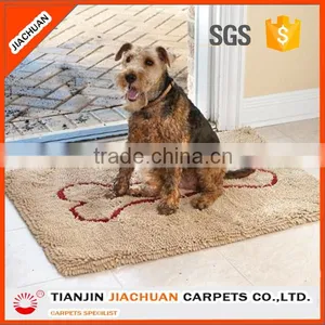 80% Polyester 20% Polyamide Chenille Microfiber Food Feeding Pet Mat thumbnail-2