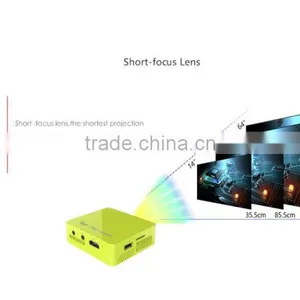2016 Newest China Mini DLP 854*480 800lumens Smart Phone Projector UC50 thumbnail-6