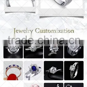 1.5 ct White Color G Moissanite Diamond Sliver Ring for Men thumbnail-4