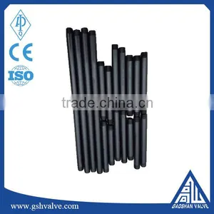 Dn15 Dn20 Threaded Black Plumbing Pipe Nipple thumbnail-1
