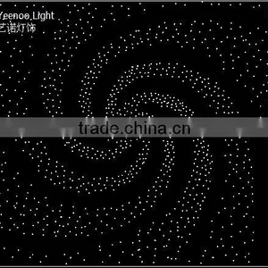 China Yeenoo Customized Size Vortex Design Light Source Panel Light thumbnail-6
