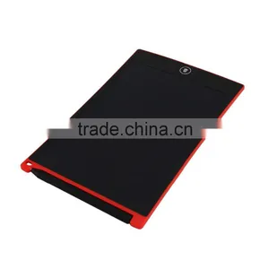 Red Portable 8.5" LCD Writing Pad, Notepad Electronic Pen Drawing Graphics Tablet, Digital Handwritten Handwriting Board thumbnail-1