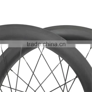 Bicycle Wheel Rims, Tubular 60mm Depth 700c Road Bicycle Full Carbon Rims thumbnail-5