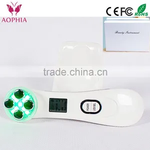 Anti-wrinkle Beauty Tool RF/EMS and 6 Colors LED Light Therapy Beauty Tool thumbnail-1