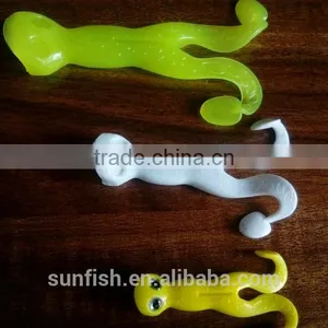 Frog Soft Fishing Lure With Salt,freshwater Soft Lure YMFG01 thumbnail-1