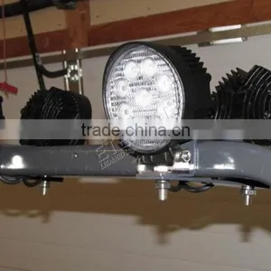 4in 27W Round 4x4 Racing Powersports Motorcycle ATV UTV Driving Spot Led Work Light Bar thumbnail-5