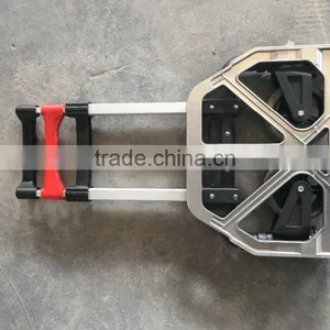 Two Wheel Aluminium Shopping Trolley thumbnail-4