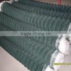 Black and Green Chain Link Fence thumbnail-1