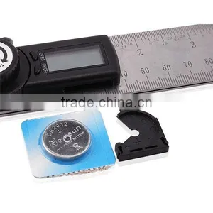 360 Degree 600mm + Stable Locking Function/ Portable Stainless Steel 2-in-1 Digital Angle Finder Meter Protractor Ruler thumbnail-6