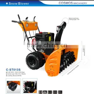 Double Tyres 1M Working Width 13HP Snow Thrower Loncin Engine thumbnail-1