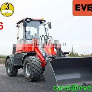 Everun ER16 Erdarbeiten Radlader Fon Sale CE Zertifiziert for Farm thumbnail-1