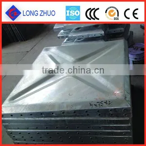 Hot-dipped Galvanized Pressed Steel Water Tank/Water Tank for Agricultural Irrigation thumbnail-1