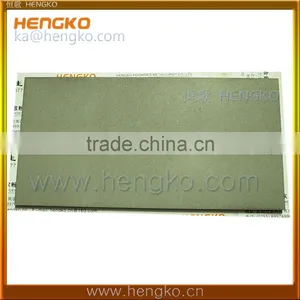 0.5 um - 300 Microns Nickel Titanium 316L Stainless Steel Porous Sintered Plates thumbnail-1