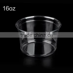 8oz Clear Round OEM Products Plastic Fruit Salad Container thumbnail-5
