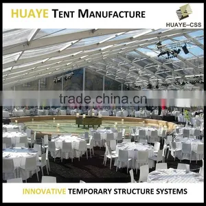 Hot Sale High Quality Curve Aluminum Structure Material Stretch Tent Fabric Waterproof thumbnail-2