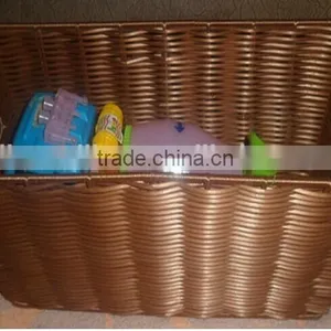 Hotsale High Quality Plastic Rattan Storage Basket Plastic Vegetable Storage Basket thumbnail-1
