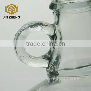 3000ml Clear Glass Wine Bottle With Handle China Manufacture thumbnail-5