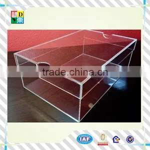 Latest Acrylic Shoe Box With Lid Hot Sale Custom Design Acrylic Shoe Case Acrylic Shoe Display thumbnail-3