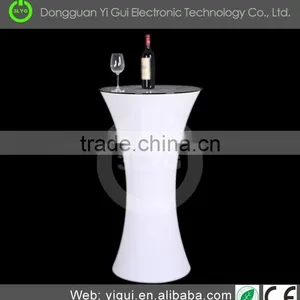 LED 16 Color Switching Bar Table Lighting up PE Plastic Standing Table Cocktail Table thumbnail-5