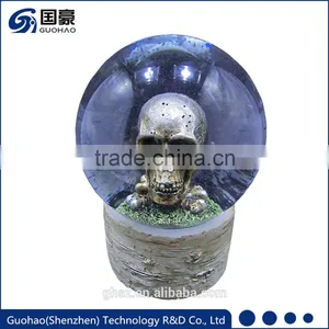 Halloween Figure of Wizard Water Snow Globe thumbnail-3