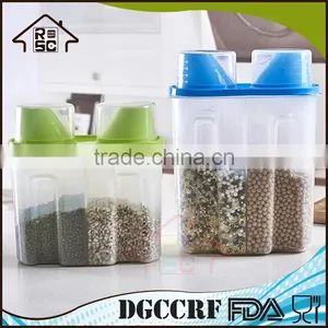 NBRSC Plastic Dry Dried Food Cereal Grain Dispenser Rice Storage Container Box thumbnail-5
