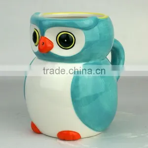 CERAMIC OWL MUG thumbnail-1