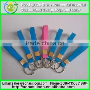 Purchase Double - Sided Printing Logo Beautiful Silicone Key Chain thumbnail-1