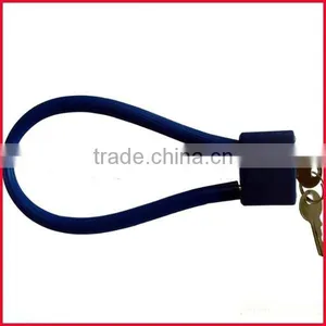 Retractable and Adjustable Steel Cable Lock thumbnail-1