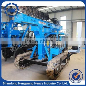 Photovoltaic Mounting System Installation Ground Screw Solar Pile Driver thumbnail-3
