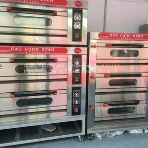 SQ3-9 Three Deck Nine Trays Commercial Gas Oven thumbnail-1