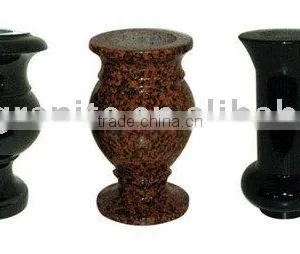 European Black Granite Tombstone thumbnail-1