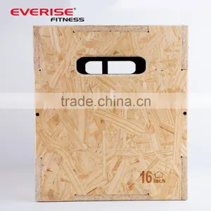 3 in 1 Crossfit Wooden Puzzle Plyo Box thumbnail-2