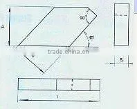 Hard Alloy Product for Geological Mining Tools---For Core Bits Drilling Into Medium Soft Stratum. BSM(1364) thumbnail-1