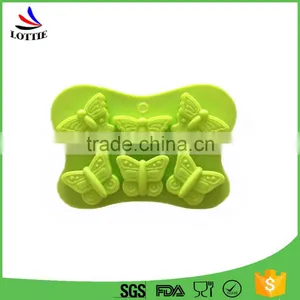 China Manufacturers 2016 Butterfly Shaped Silicone Ice Cube Tray thumbnail-1