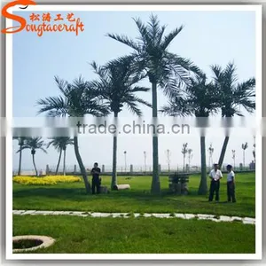 Hot Sale Outdoor Landscaping Artificial Fake Coconut Tree Decoration Palm Tree Dubai thumbnail-1