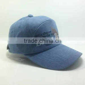 Flat Embroidery Sport Cap 5 Panel Baseball Cap For Boy And Girl thumbnail-4