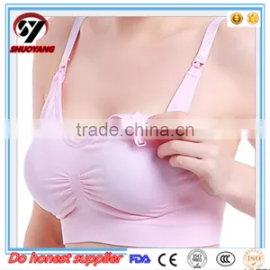 High Quality CE& FDA Certification Fashion Nursing Maternity Bra thumbnail-2