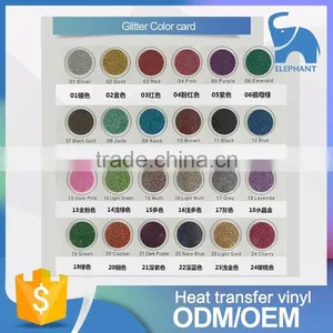 Hot Selling Korea Quality Glitter Heat Transfer Vinyl for Clothing thumbnail-3