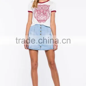 Casual Style Short Sleeve Women t Shirt Wholesale China thumbnail-4