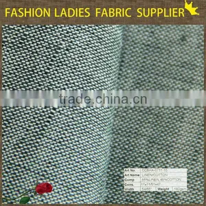 Cotton Linen Fabric Wholesale Solid Woven Shirting Linen Fabric Shaoxing Textile Pants Linen Fabric thumbnail-5
