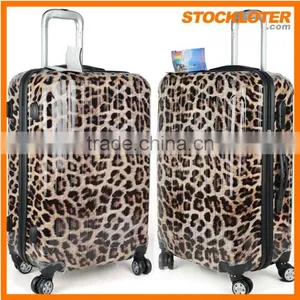 150704i Print Luggage Travel Suitcase ABS PC Universal Wheels Suitcase Overstock thumbnail-1