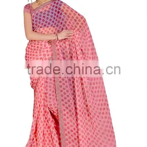 Kids Saree With Blouse thumbnail-1