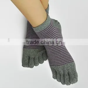 New Men's Socks Pure Cotton Sports Five Finger Socks Toe Socks thumbnail-2