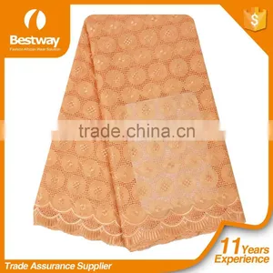 High Quality Best Selling African Lace Swiss Voile Lace SL0406-6 thumbnail-2