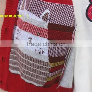 Trendy Unisex Children Anitmal Cartoon Pattern Knitted Cardigan thumbnail-4
