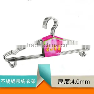 2017 Low Price Eco Friendly Metal Coat Hangers for Wholesale, Hangers for Clothes Good Quality thumbnail-1